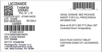 Label (31722 Lacosamide 200mg)